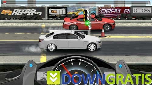 Tela do drag racing Tela do drag racing