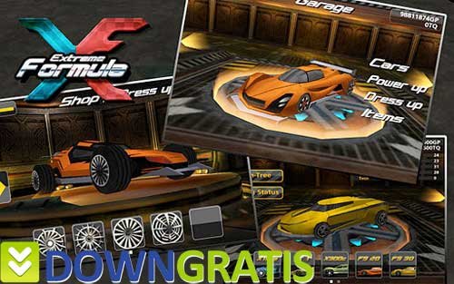 Tela do extreme formula Tela do extreme formula